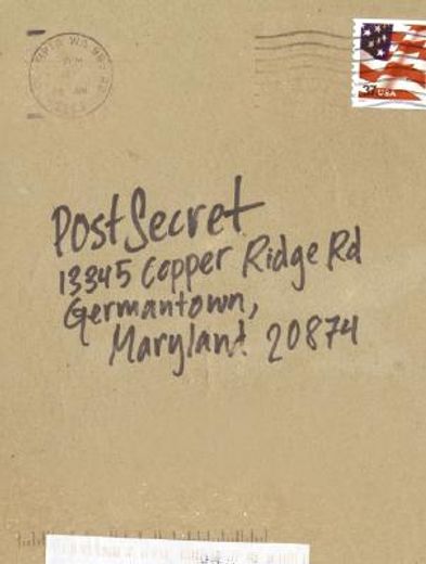 postsecret,extraordinary confessions from ordinary lives