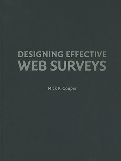 designing effective web surveys