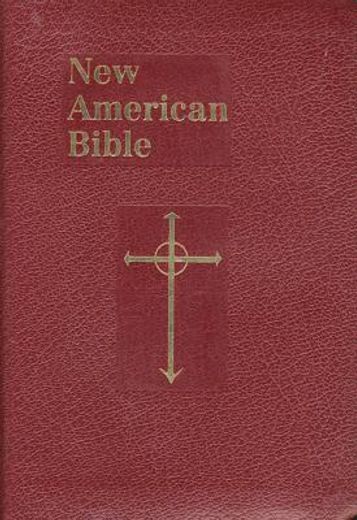 new american bible,st joseph edition burgundy imitation leather (en Inglés)