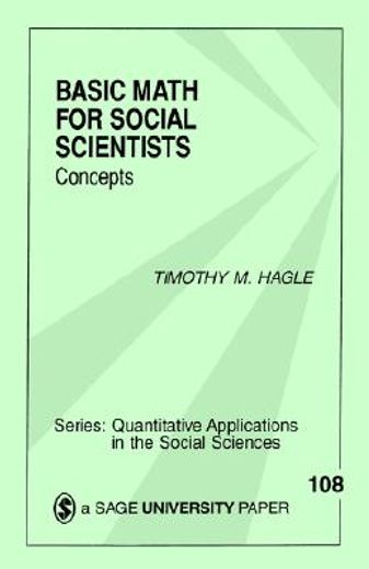 basic math for social scientists,concepts