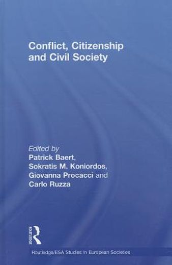 conflict, citizenship and civil society