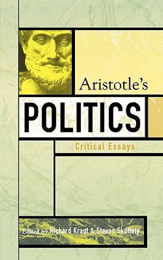 aristotle´s politics,critical essays