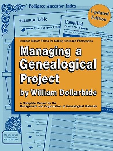managing a genealogical project (in English)