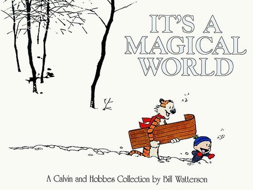 calvin and hobbes,it´s a magical world