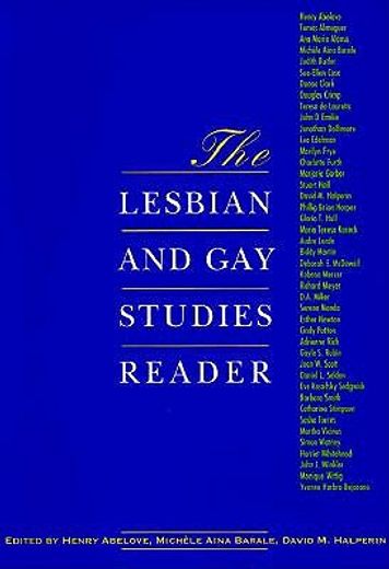 the lesbian and gay studies reader