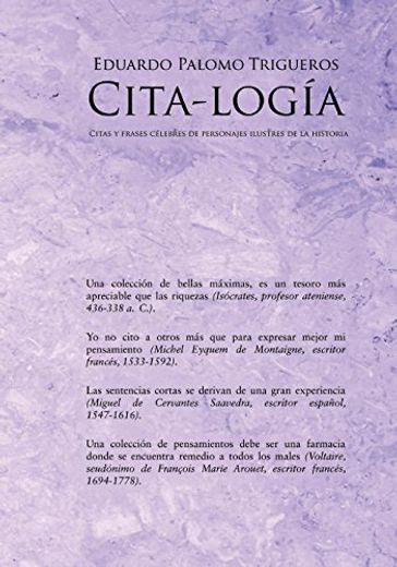 Cita-logía (spanish Edition) (in Spanish)