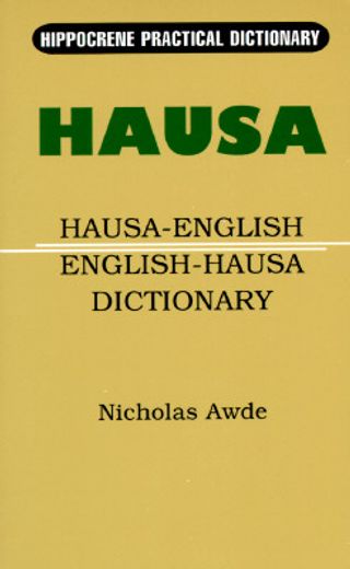 hausa-english english-hausa dictionary (in English)