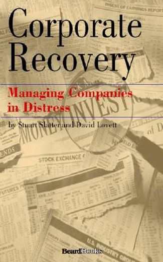 corporate recovery,managing companies in distress