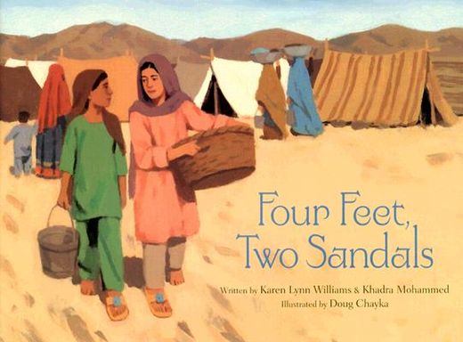four feet, two sandals (en Inglés)