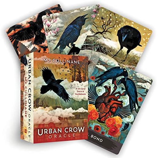 Urban Crow Oracle: A 54-Card Deck and Guidebook (en Inglés)