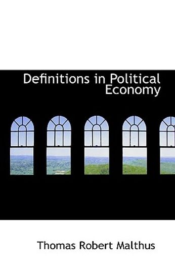 definitions in political economy