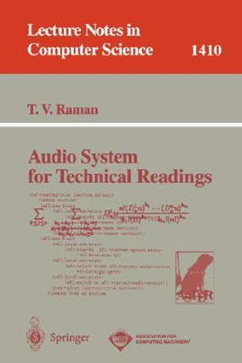 audio system for technical readings (in English)