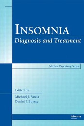 insomnia,diagnosis and treatment
