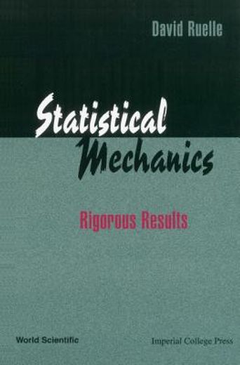 statistical mechanics,rigorous results