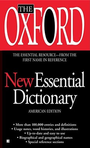 The Oxford new Essential Dictionary: American Edition (en Inglés)