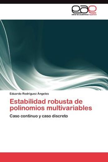 estabilidad robusta de polinomios multivariables