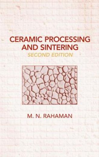 ceramic processing and sintering