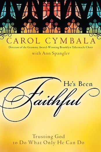 he´s been faithful,trusting god to do what only he can do (in English)