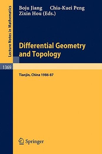 differential geometry and topology (en Inglés)