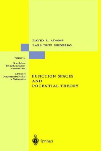 function spaces and potential theory