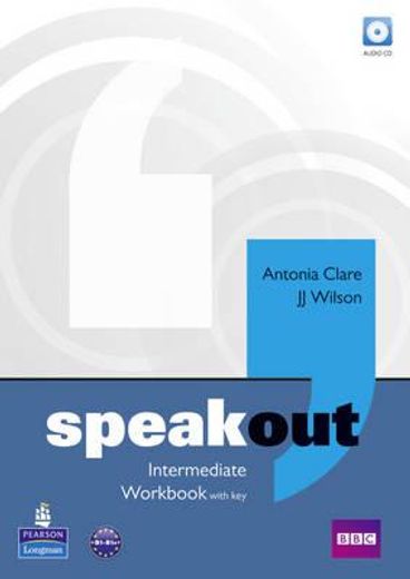 (11).speakout intermedia.(wb+key+cd) workbook+key (in English)