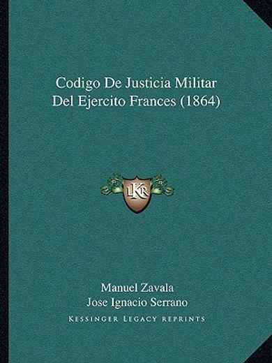 codigo de justicia militar del ejercito frances (1864)