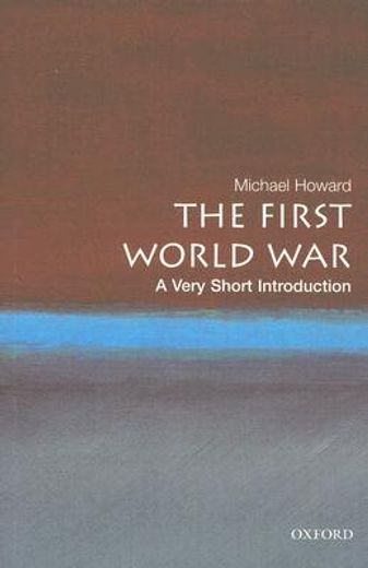 the first world war,a very short introduction (in English)