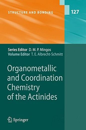 organometallic and coordination chemistry of the actinides