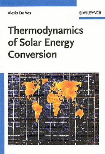 thermodynamics of solar energy conversion