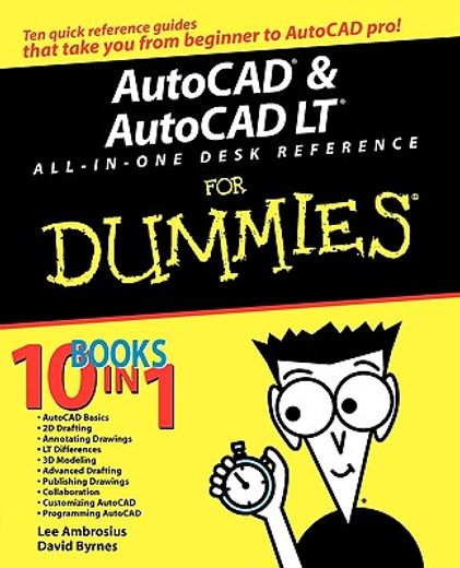 autocad and autocad lt all-in-one desk reference for dummies (in English)