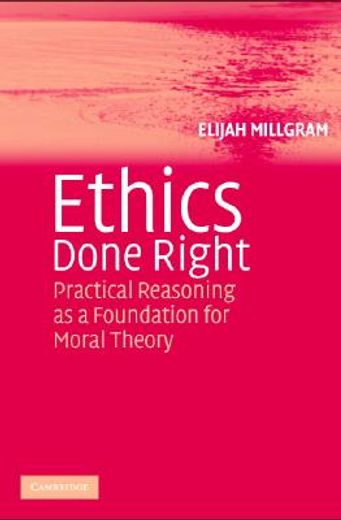ethics done right (en Inglés)