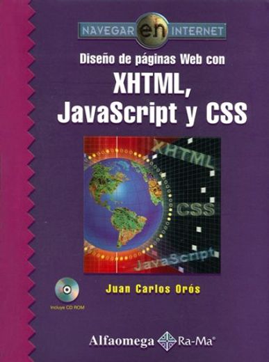 diseño paginas web con xhtml, javascript y css