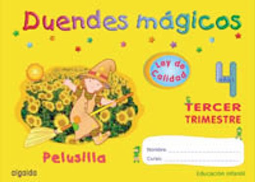 duendes mágicos, educación infantil, 4 años (andalucía). 3 trimestre