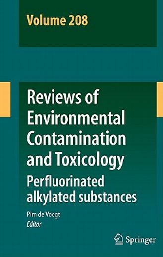 reviews of environmental contamination and toxicology,perfluorinated alkylated substances
