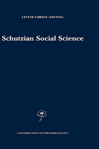 schutzian social science (en Inglés)
