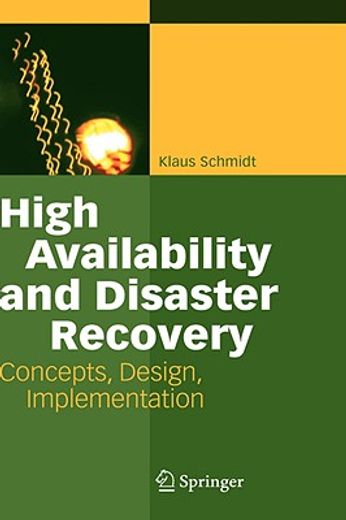 high availability and disaster recovery,concepts, design, implementation