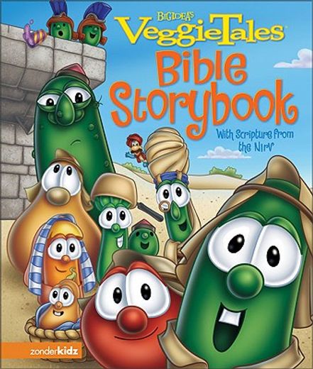 veggietales bible storybook,with scripture from the nirv (in English)