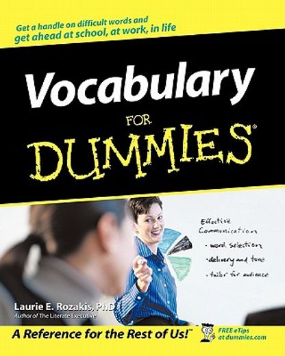vocabulary for dummies (en Inglés)