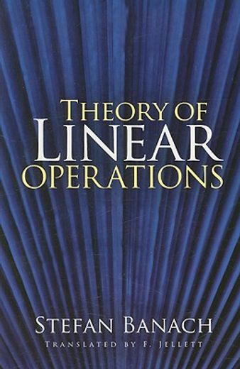 theory of linear operations (en Inglés)