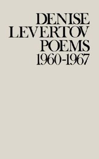denise levertov poems 1960-1967 (en Inglés)