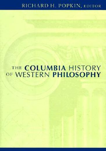 the columbia history of western philosophy