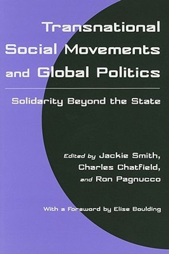 transnational social movements and global politics,solidarity beyond the state