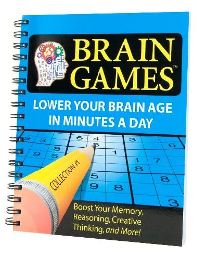 Brain Games #1: Lower Your Brain age in Minutes a day (Volume 1) 