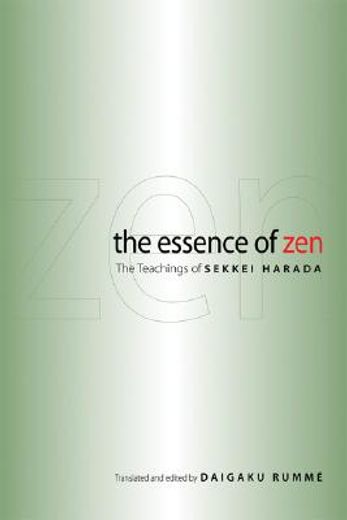 the essence of zen,the teachings of sekkei harada