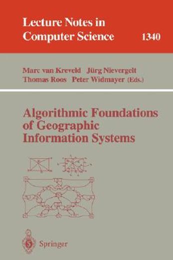 algorithmic foundations of geographic information systems