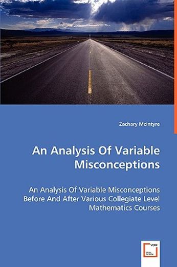 analysis of variable misconceptions