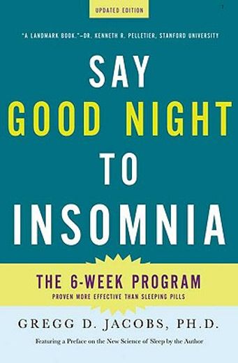 say good night to insomnia (in English)
