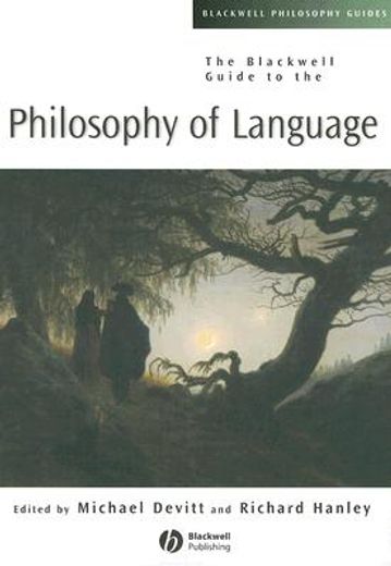 the blackwell guide to philosophy of language