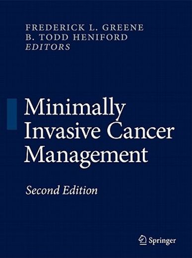 Minimally Invasive Cancer Management (en Inglés)
