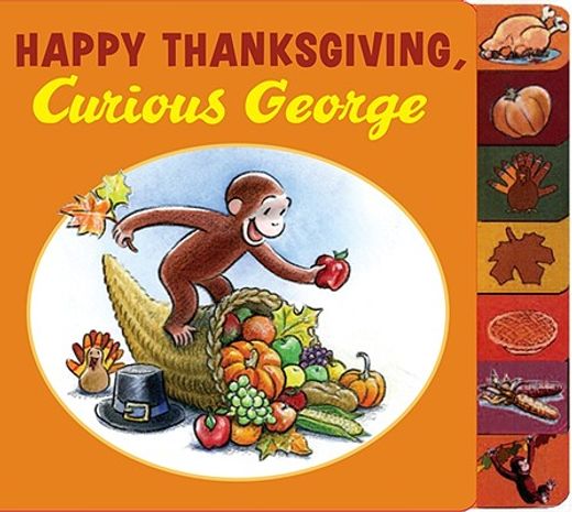 happy thanksgiving, curious george (en Inglés)